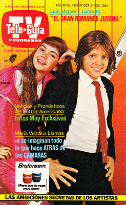 LUCERO REVISTA TELEGUIA 1985